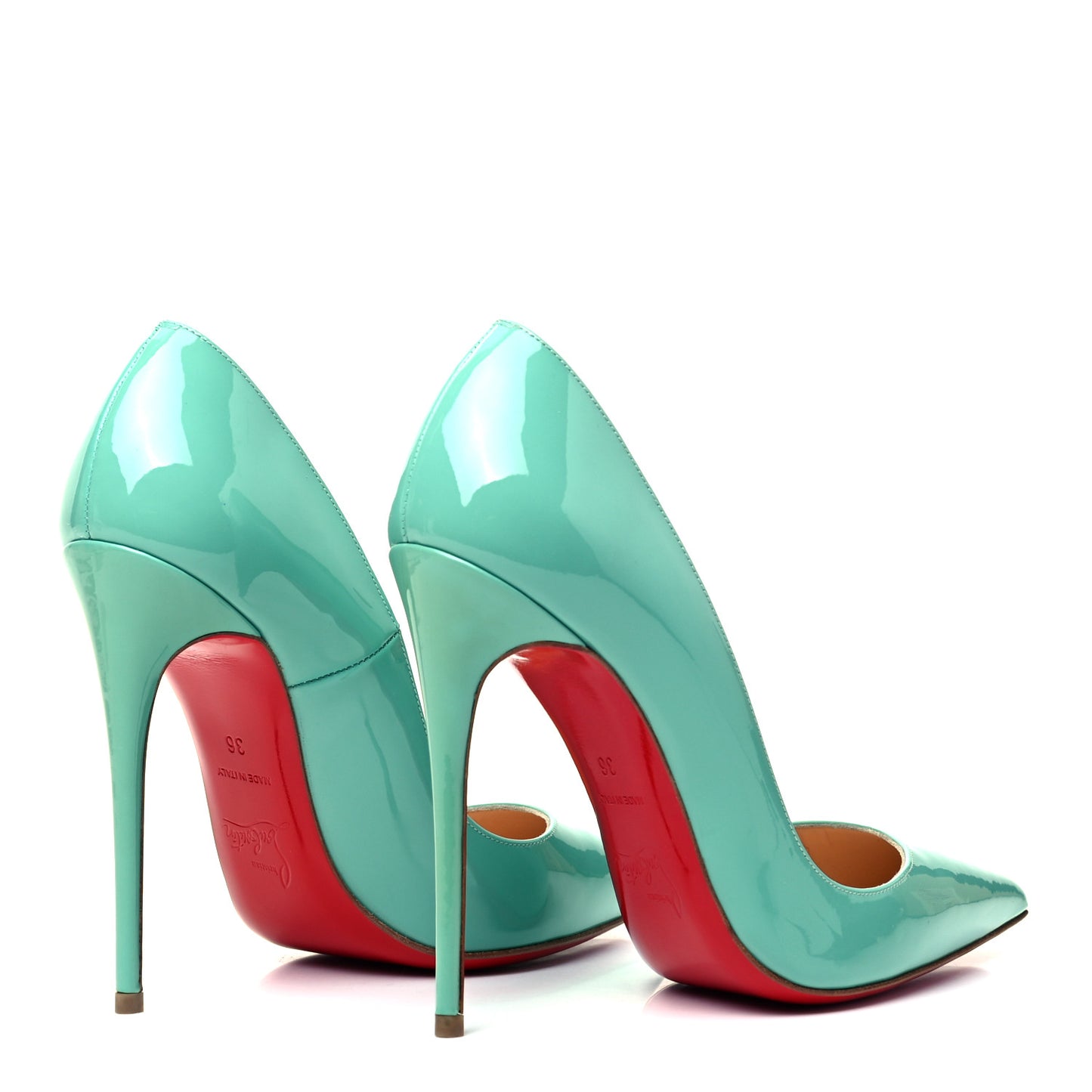 Patent So Kate 120 Pumps 36 Aquamarine