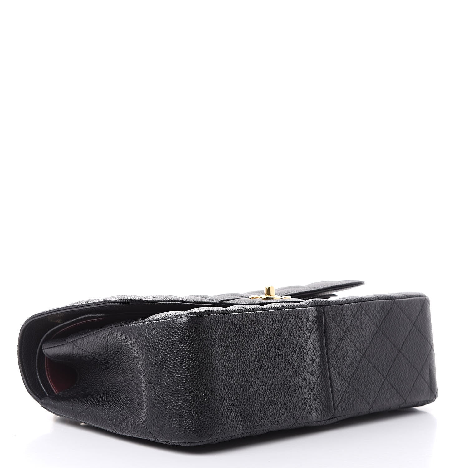 Chanel Caviar Quilted Jumbo Double Flap Black 4 of 11