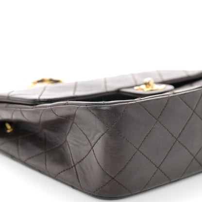 Chanel Lambskin Quilted Small Single Flap Brown 9 of 11