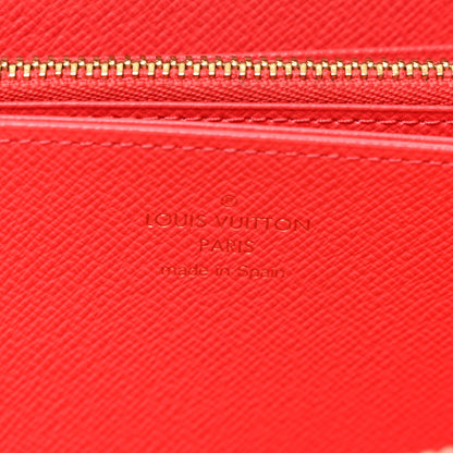 Louis Vuitton Monogram 2016 Christmas Animation Zippy Wallet Rouge 6 of 9