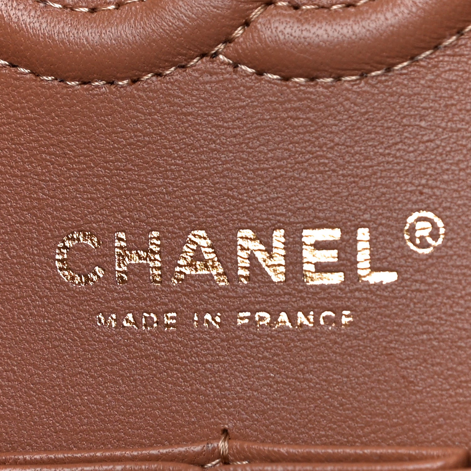 Chanel Lambskin Quilted Small Double Flap Brown 6 of 11