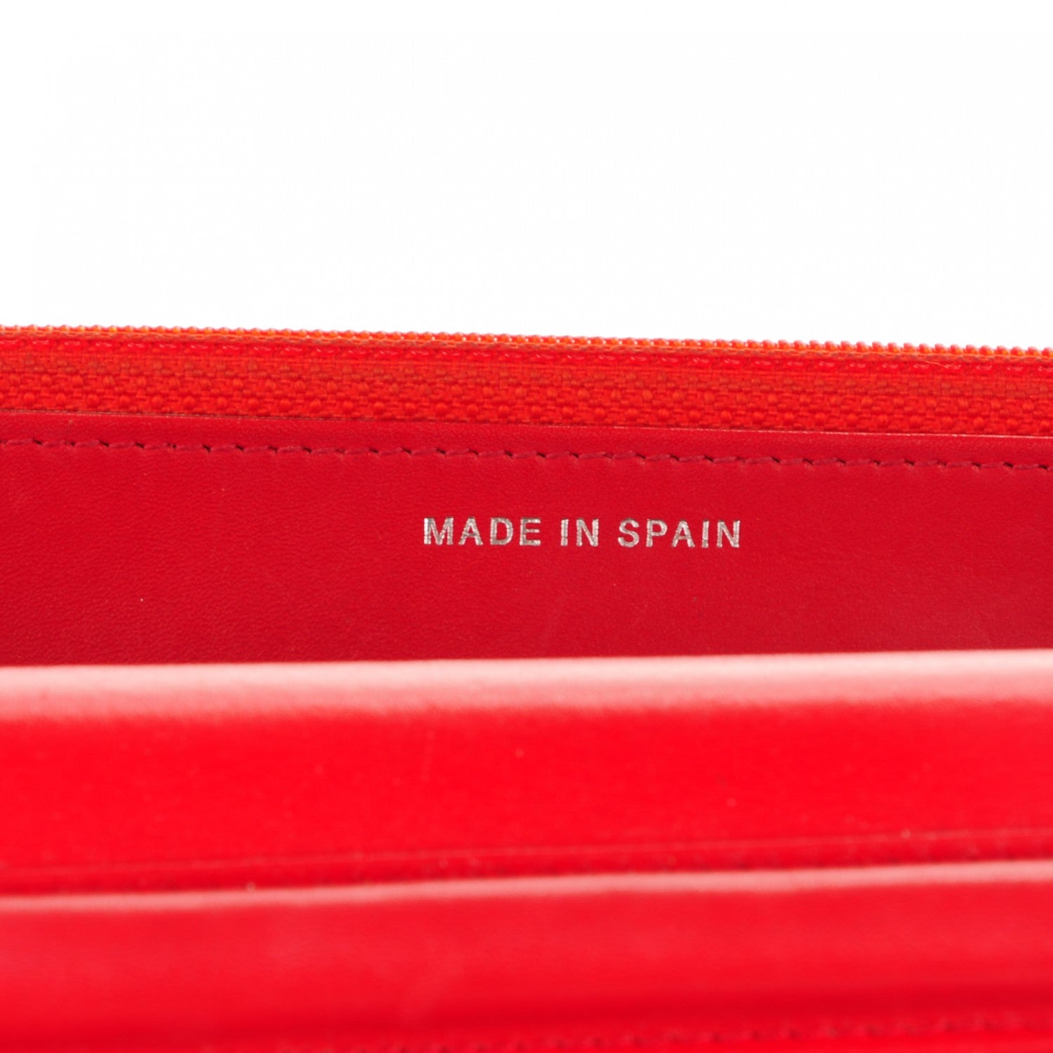 Chanel Caviar Timeless CC Wallet On Chain WOC Red 8 of 12
