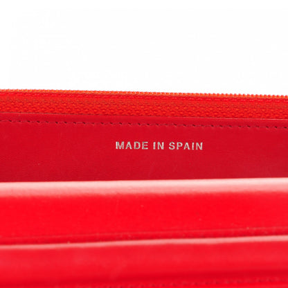 Chanel Caviar Timeless CC Wallet On Chain WOC Red 8 of 12
