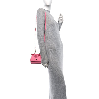 Dolce & Gabbana DOLCE GABBANA Dauphine Small Miss Sicily Handbag Pink 2 of 9