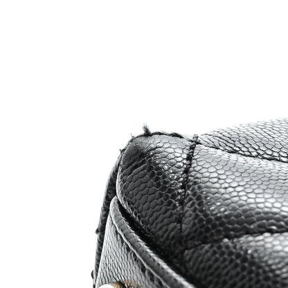 Chanel Caviar Quilted Extra Mini Coco Handle Flap Black 13 of 14