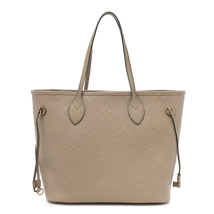 Louis Vuitton Empreinte Monogram Giant Neverfull MM Tourterelle 1 of 7