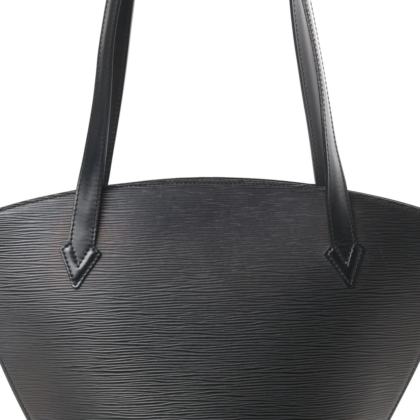 Epi Saint Jacques PM Long Straps Black