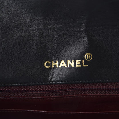 Chanel Lambskin Quilted Medium Single Flap Black 8 of 10