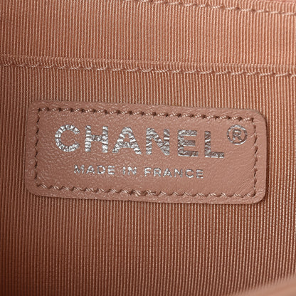 Chanel Caviar Chevron Quilted Small Single Flap Light Pink 6 of 10