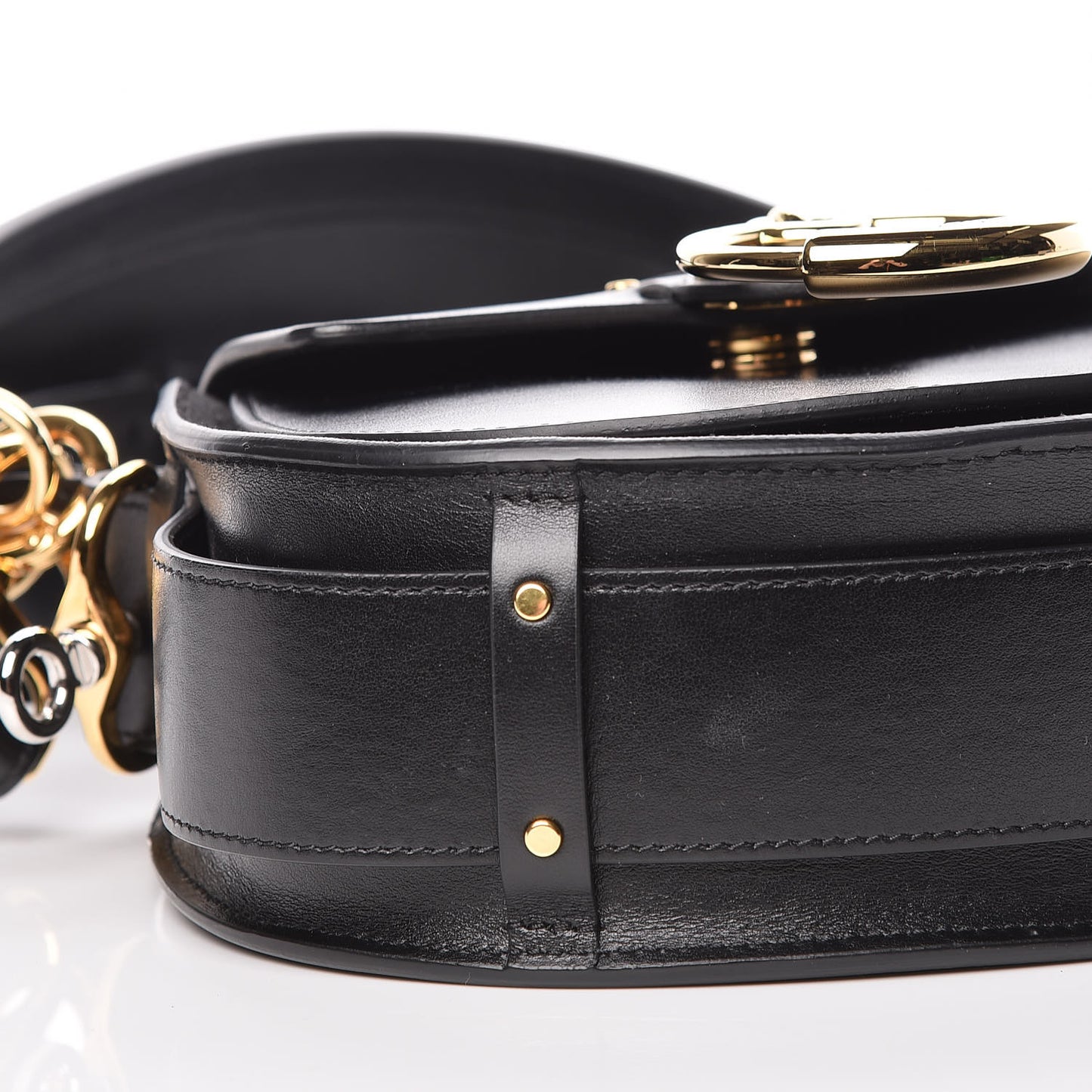 Calfskin Small Tess Bag Black