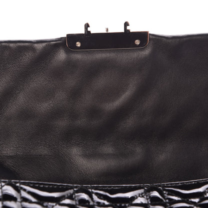 Christian Dior Patent Cannage New Lock Pouch Black 8 of 8