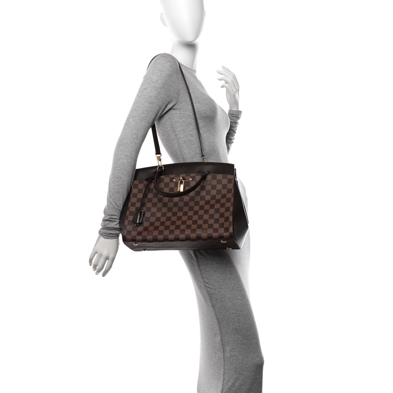 Louis Vuitton Damier Ebene Rivoli MM 2 of 10