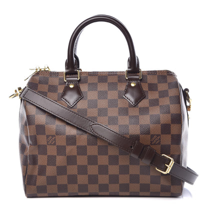 Louis Vuitton Damier Ebene Speedy Bandouliere 25 1 of 8
