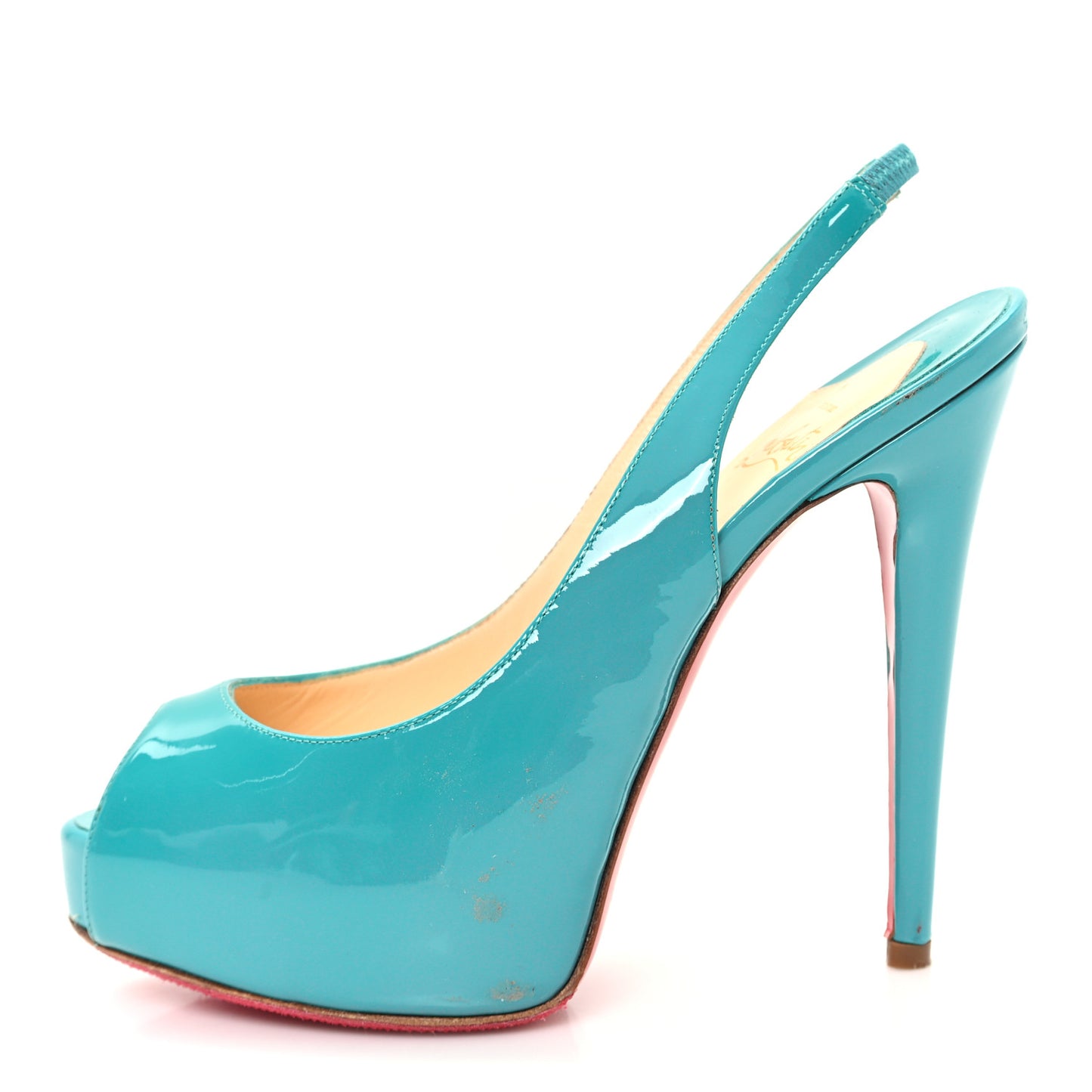 Patent Vendome Sling 120 Pumps 36.5 Caraibes