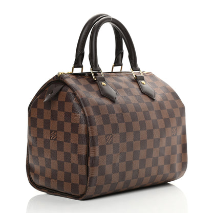 Louis Vuitton Damier Ebene Speedy 25 3 of 9