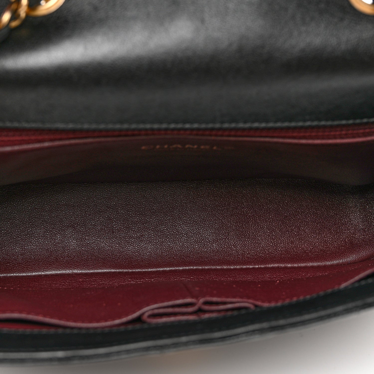 Chanel Caviar Quilted Medium CC Filigree Flap Black 5 of 9