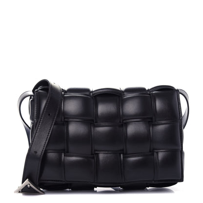 Bottega Veneta Nappa Maxi Intreccio Padded Cassette Crossbody Bag Black 1 of 11