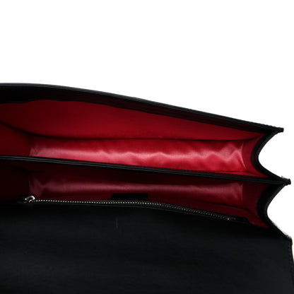 Gucci Calfskin Naga Dragon Small Shoulder Bag Black 5 of 15