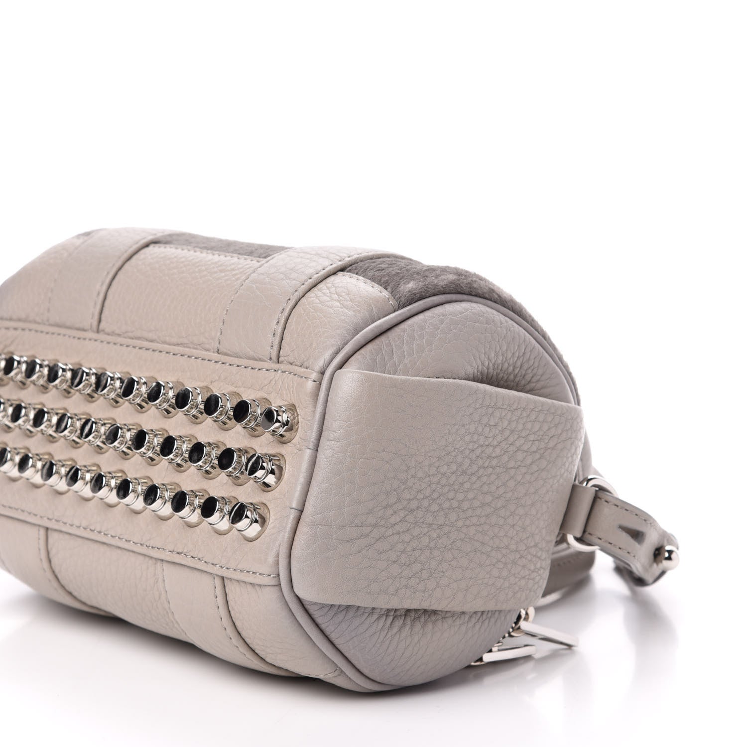 Alexander Wang Calf Hair Mini Rockie Pewter Rhodium Hardware 8 of 11
