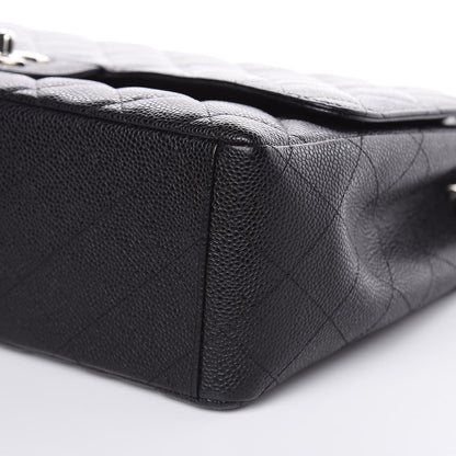 Chanel Caviar Quilted Maxi Single Flap Black 10 of 14