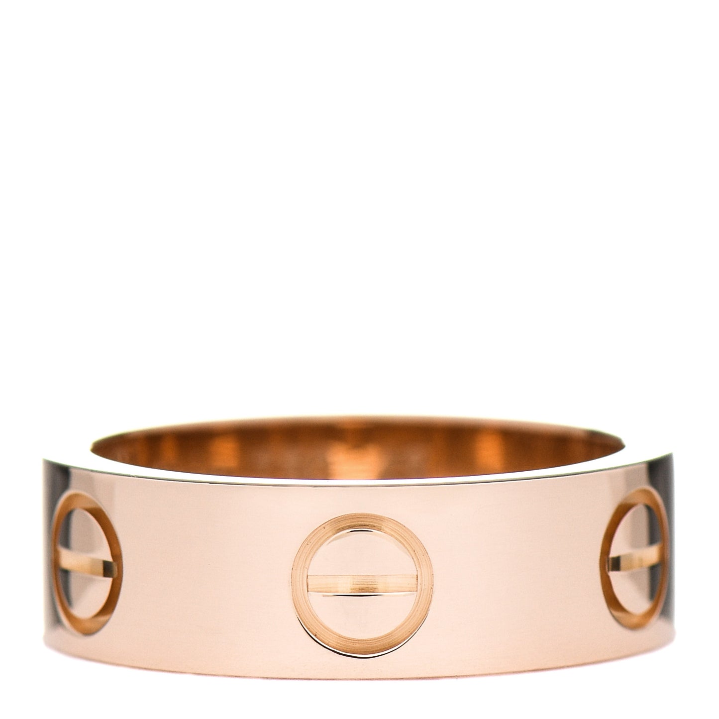 18K Pink Gold 5.5mm LOVE Ring 48 4.5