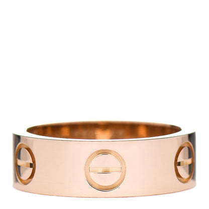 Cartier 18K Pink Gold 5.5mm LOVE Ring 48 4.5 1 of 5
