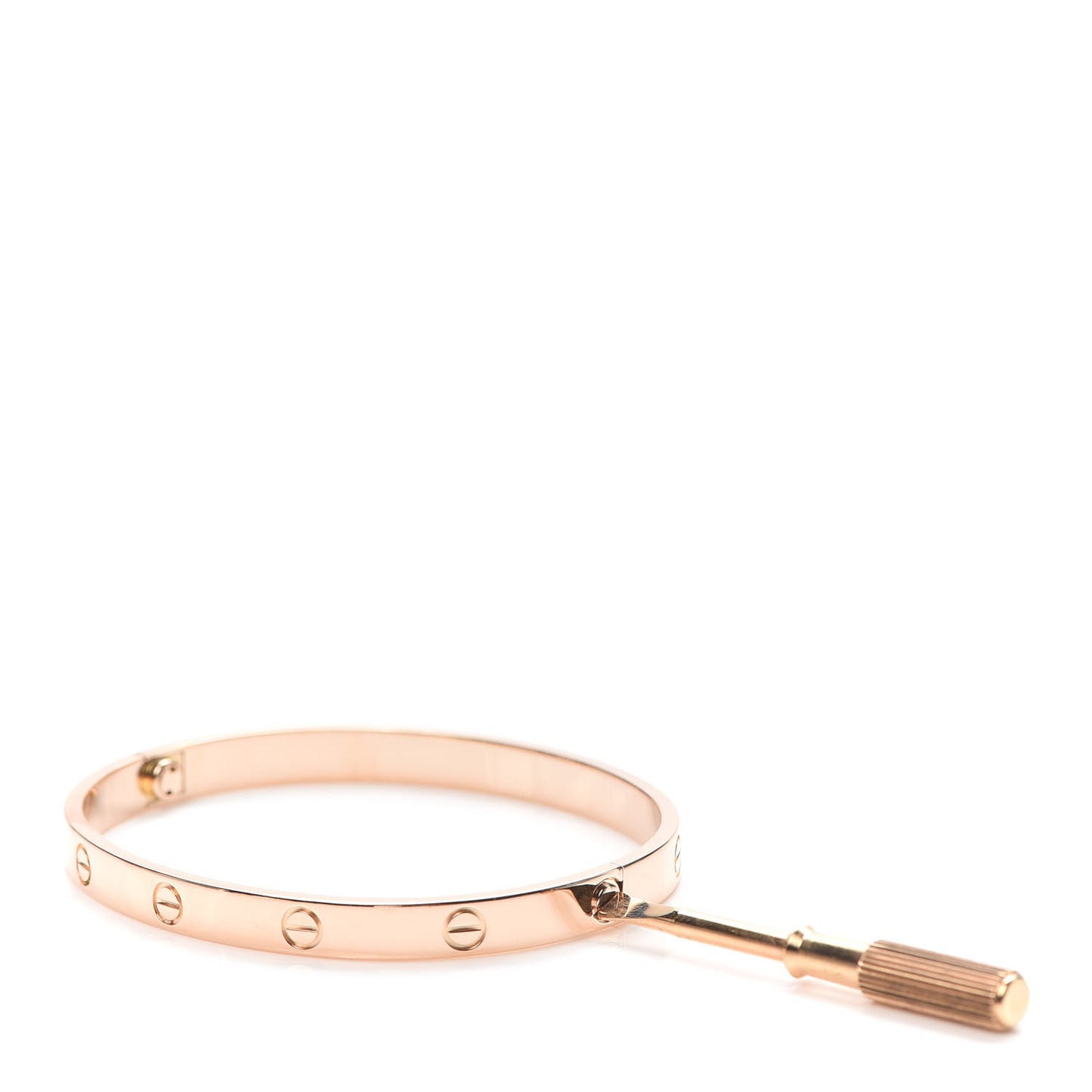 18K Pink Gold LOVE Bracelet 19