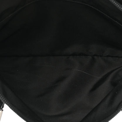 Prada Tessuto Nylon Saffiano Vela Messenger Bag Black 5 of 9