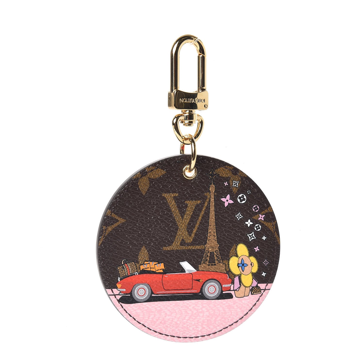 Louis Vuitton Monogram 2019 Christmas Animation Paris Bag Charm Key Ring 1 of 4