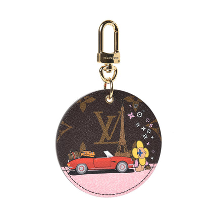 Louis Vuitton Monogram 2019 Christmas Animation Paris Bag Charm Key Ring 1 of 4