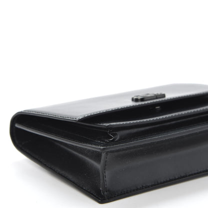 Balenciaga Shiny Box Calfskin Monochrome XS Sharp Belt Bag Black 5 of 8