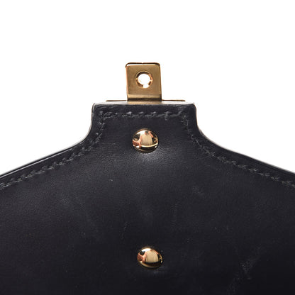 Gucci Calfskin Animal Studs Mini Sylvie Top Handle Bag Black 11 of 13