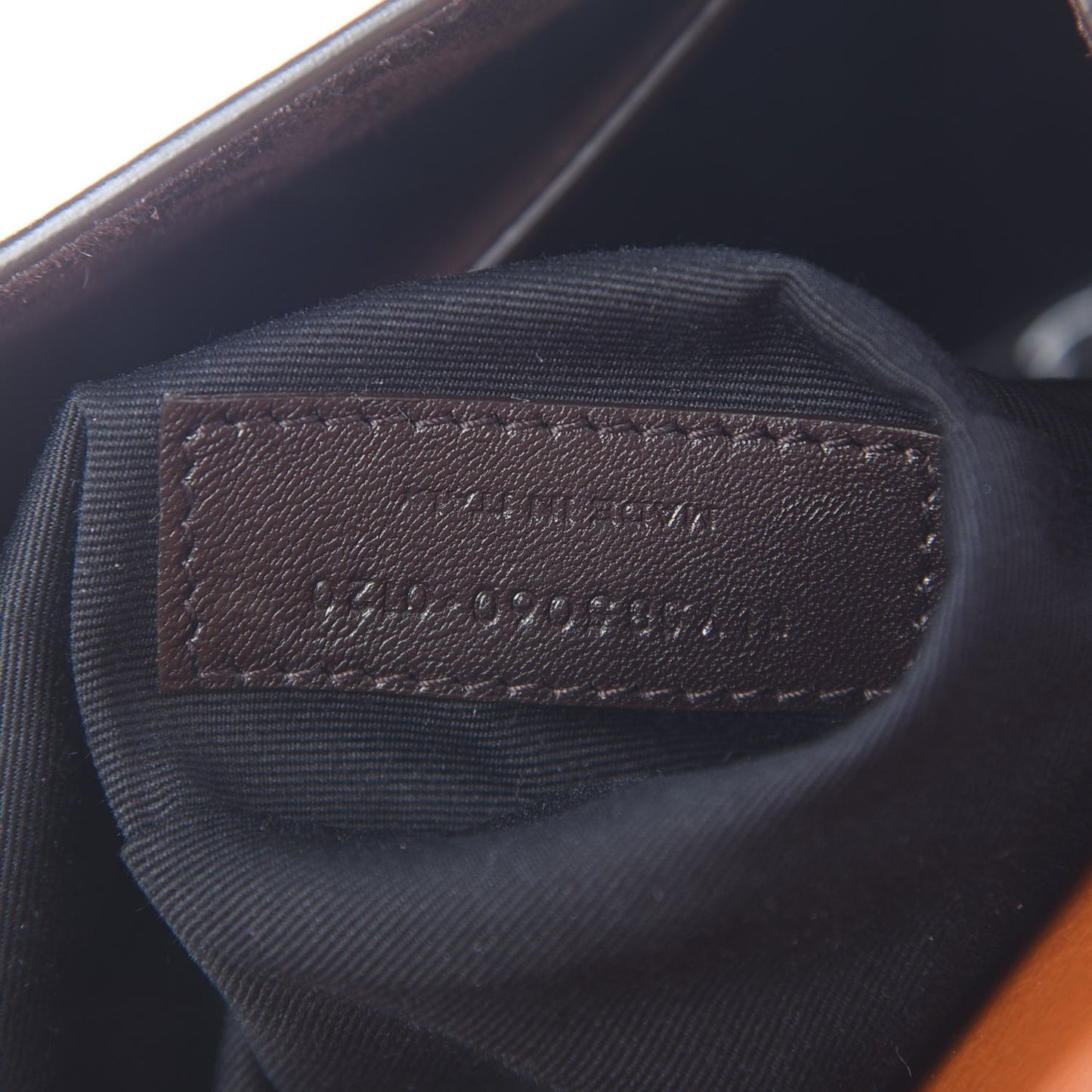 Ostrich Carre Satchel Brick