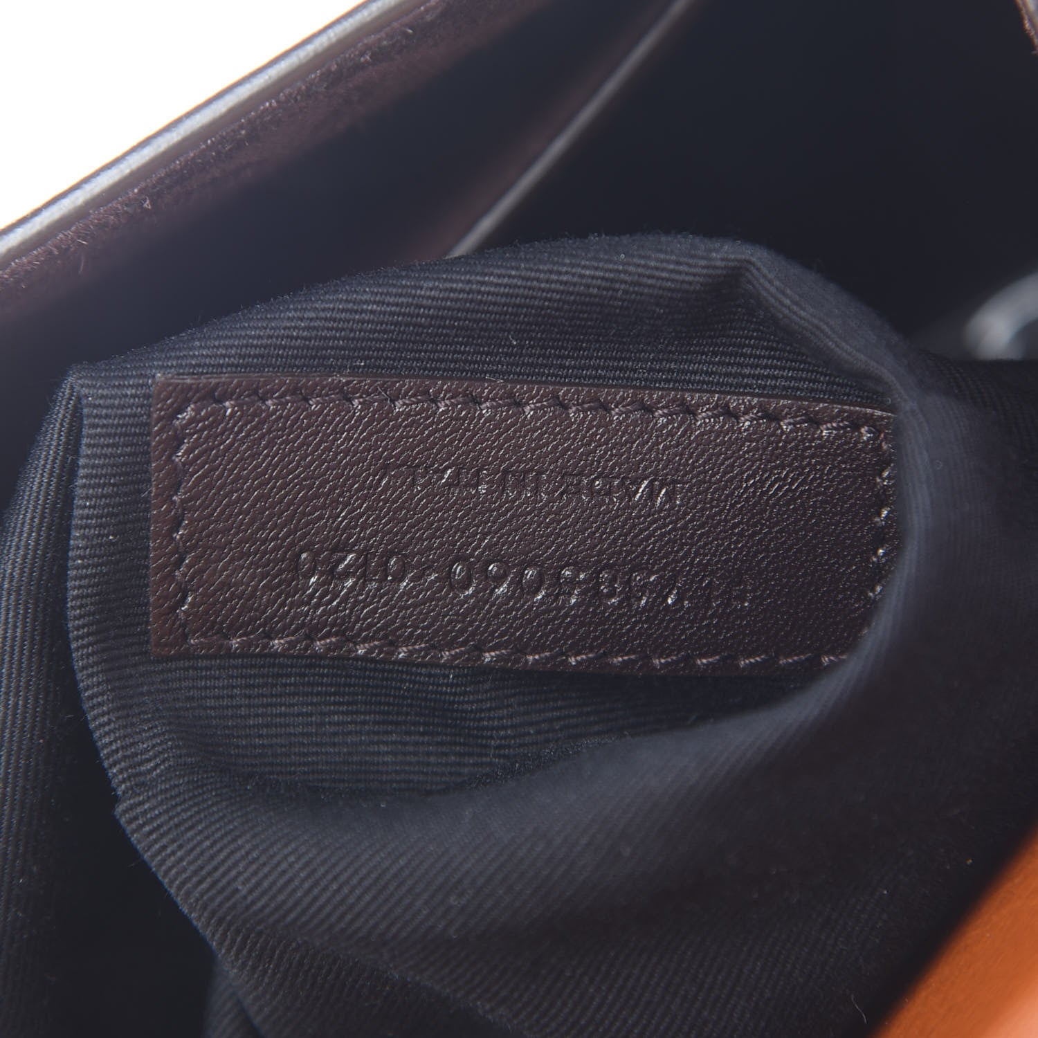 Saint Laurent Ostrich Carre Satchel Brick 6 of 8