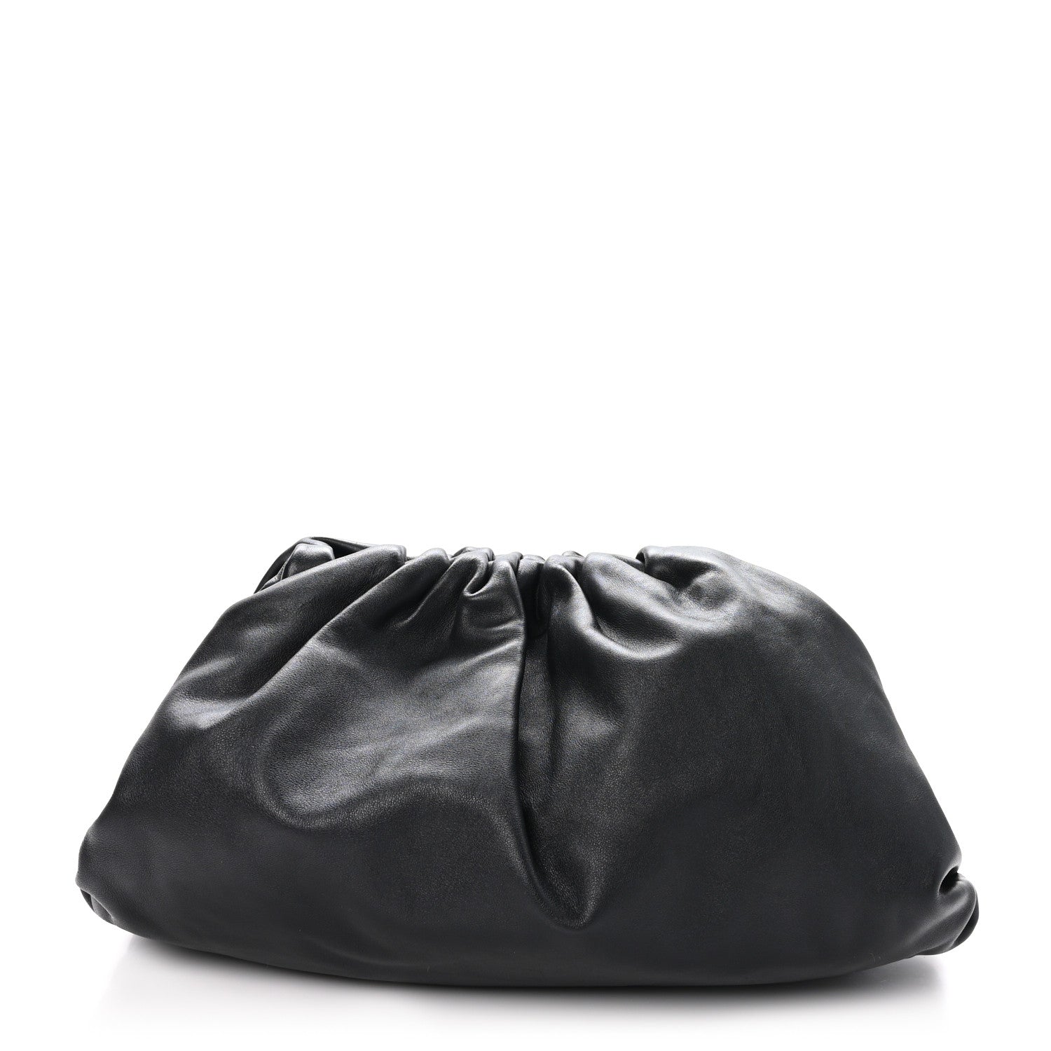 Bottega Veneta Smooth Butter Calf The Pouch Oversized Clutch Black 1 of 10