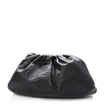 Bottega Veneta Smooth Butter Calf The Pouch Oversized Clutch Black 1 of 10