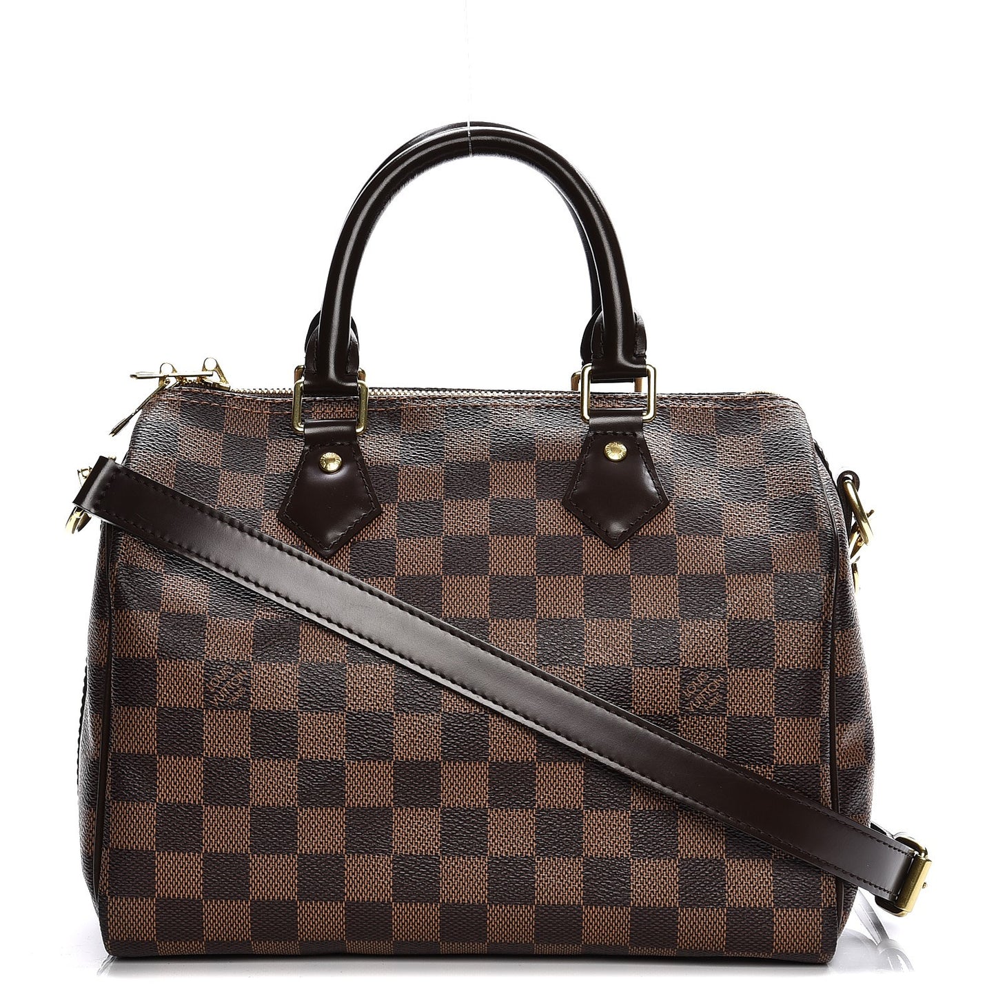 Damier Ebene Speedy Bandouliere 25
