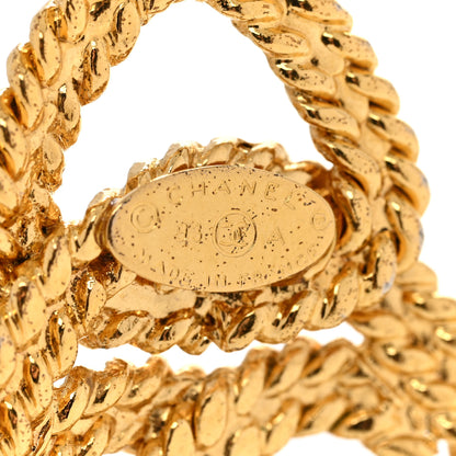 Chanel CC Chain Pendant Necklace Gold 6 of 7