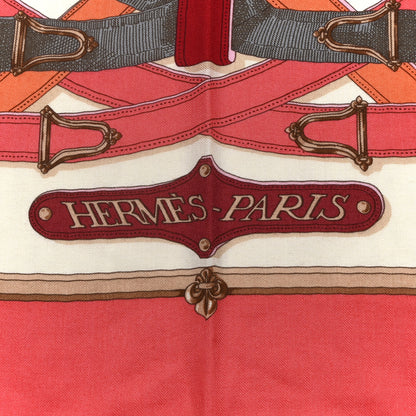 Hermes Cashmere Silk Cavalcadour Shawl 140 2 of 5