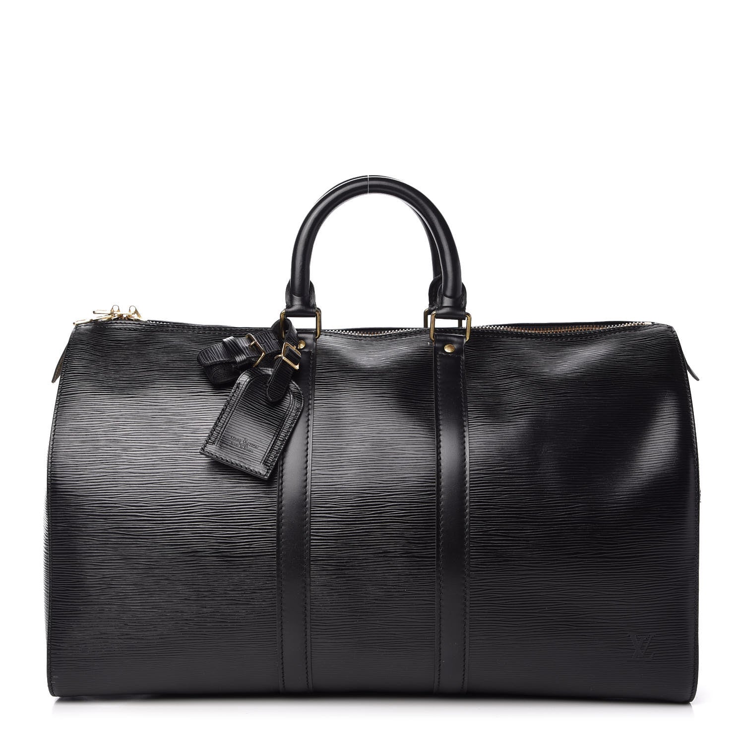 Louis Vuitton Epi Keepall 45 Black 1 of 10