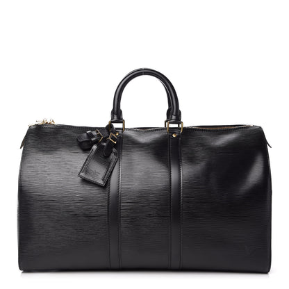 Louis Vuitton Epi Keepall 45 Black 1 of 10