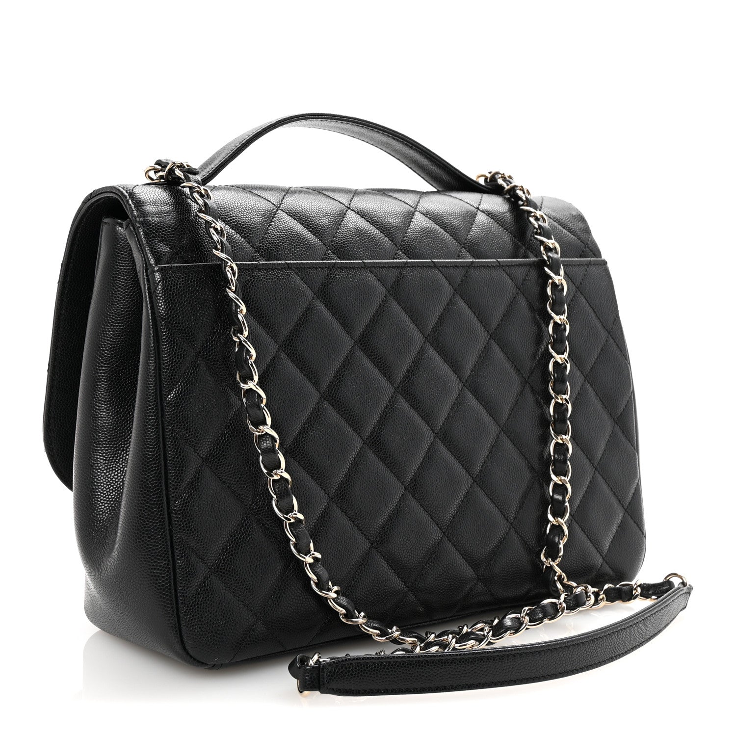 Chanel Caviar Quilted Large Business Affinity Flap Black 3 of 10