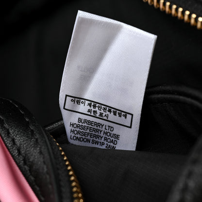 Burberry Nylon TB Stripe Camera Bag Pink Black 7 of 9