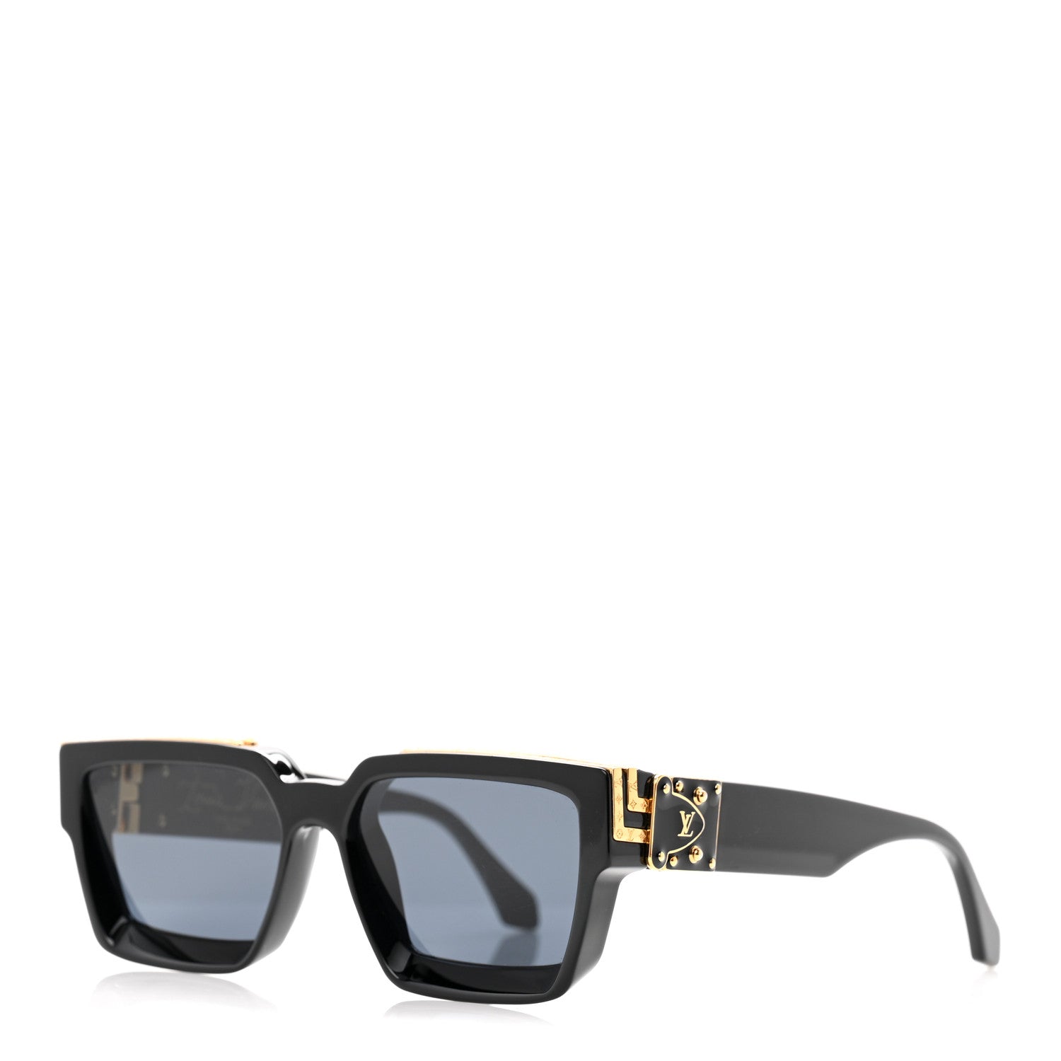 Louis Vuitton Acetate 1.1 Millionaires Sunglasses Z1165E Black 1 of 9