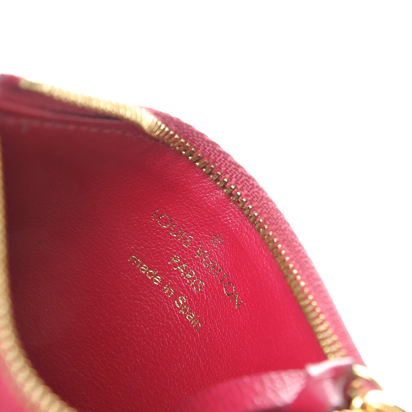Monogram Zipped Card Holder