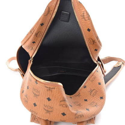 MCM Visetos Medium Stark Backpack Cognac 5 of 12