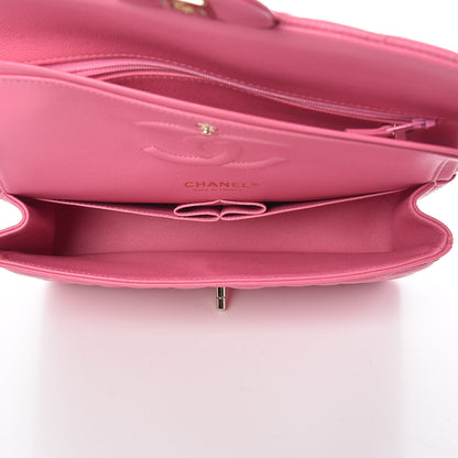 Chanel Caviar Quilted Medium Double Flap Pink 5 of 11
