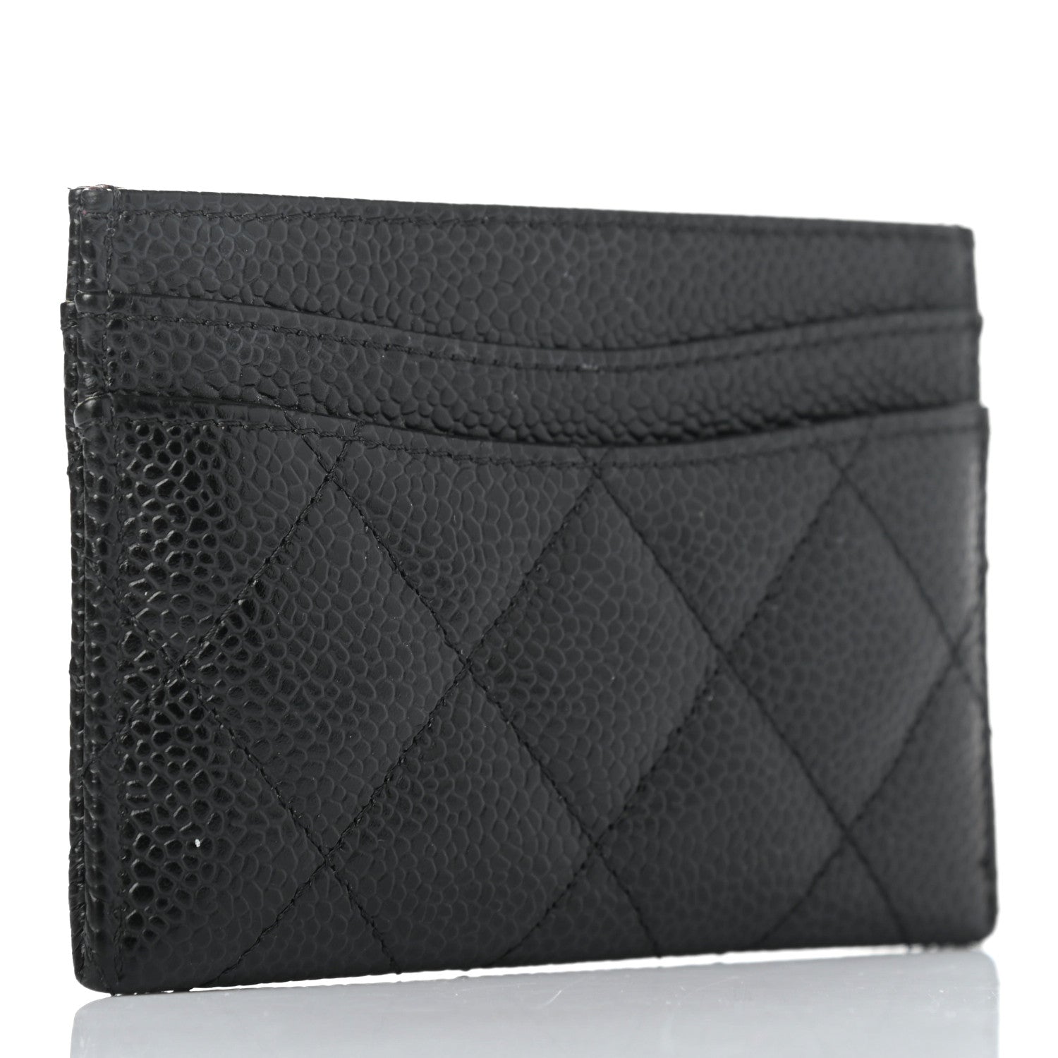 Chanel Caviar Quilted Card Holder Black 2 of 5