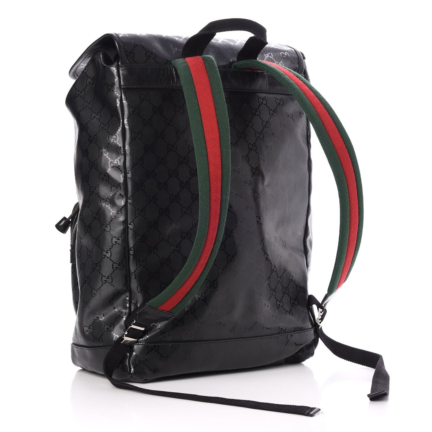 Gucci Imprime Monogram Web 500 Backpack Black 3 of 8