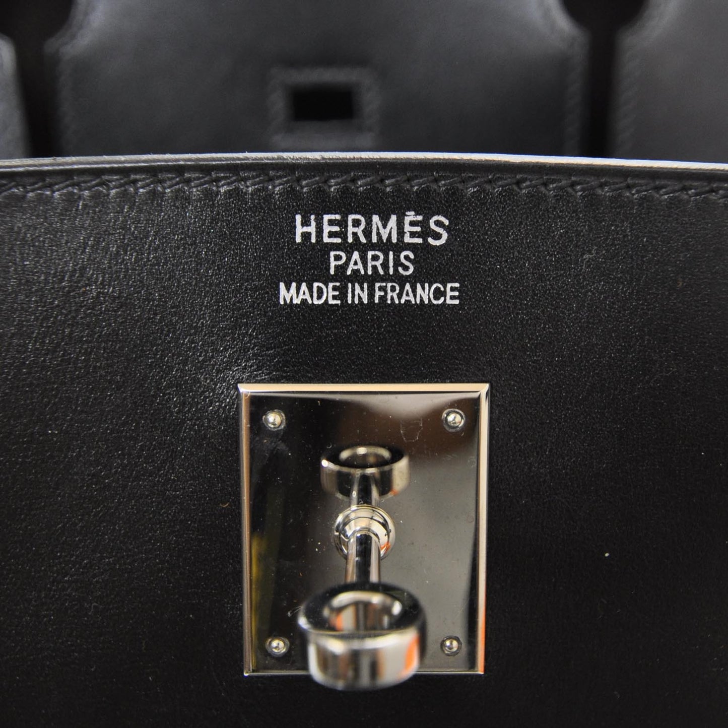 Box Calfskin Birkin 40 Black SHW